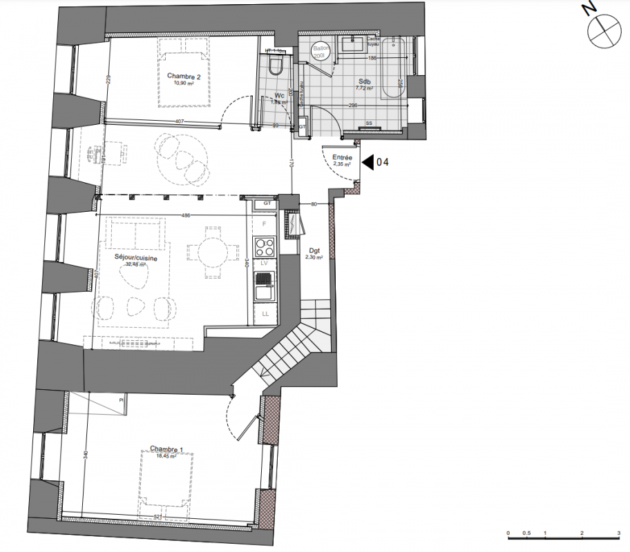 Plan du lot