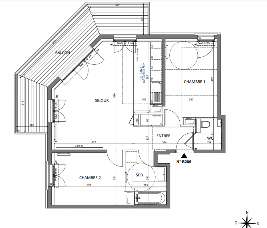 Plan du lot