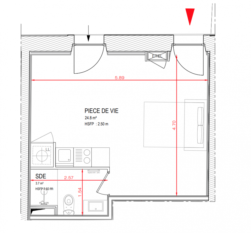 Plan du lot