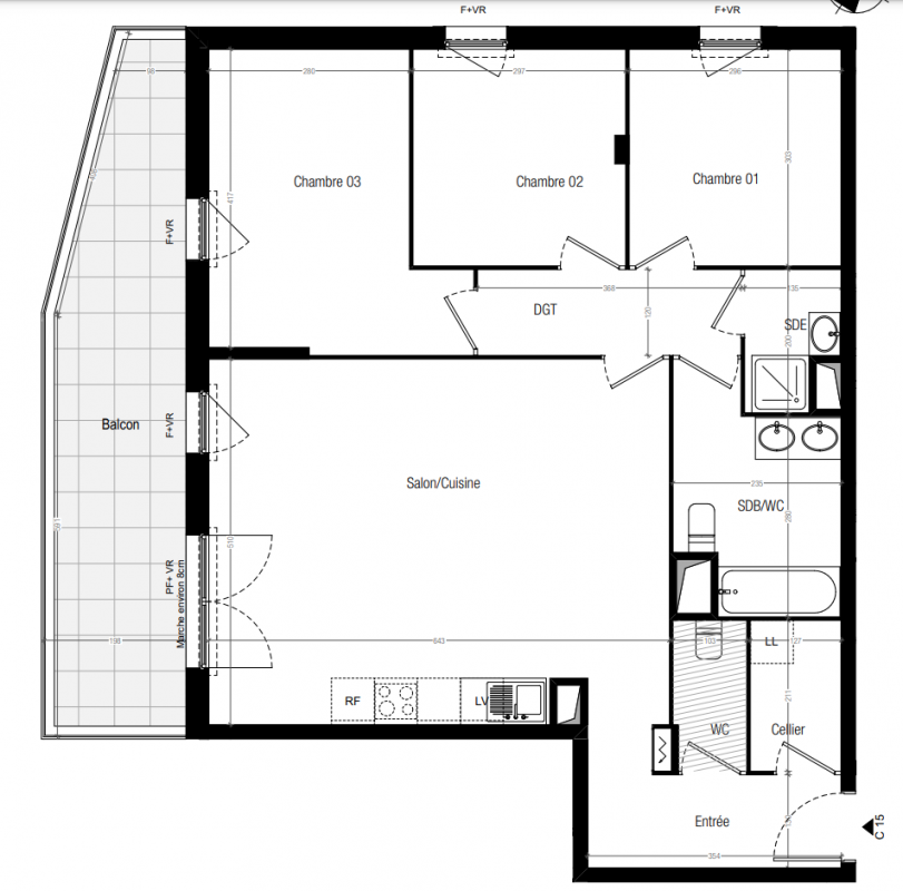 Plan du lot