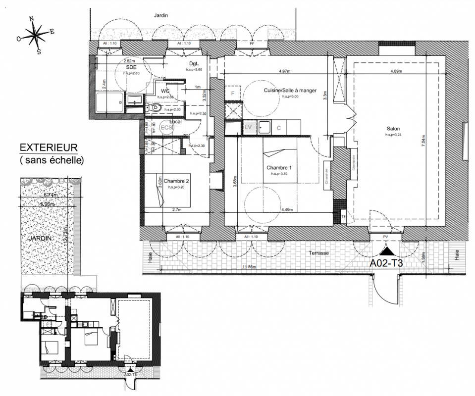 Plan du lot