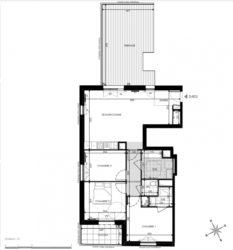 Plan du lot