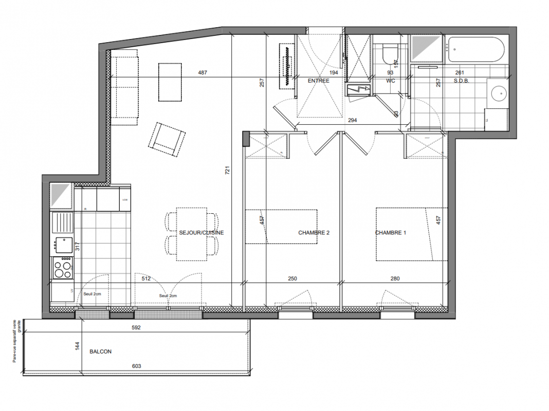 Plan du lot