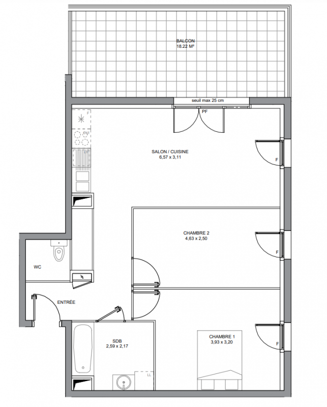 Plan du lot