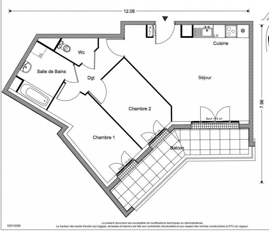 Plan du lot
