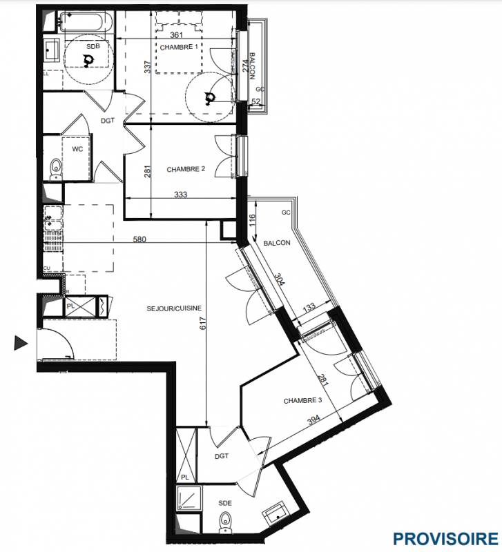 Plan du lot