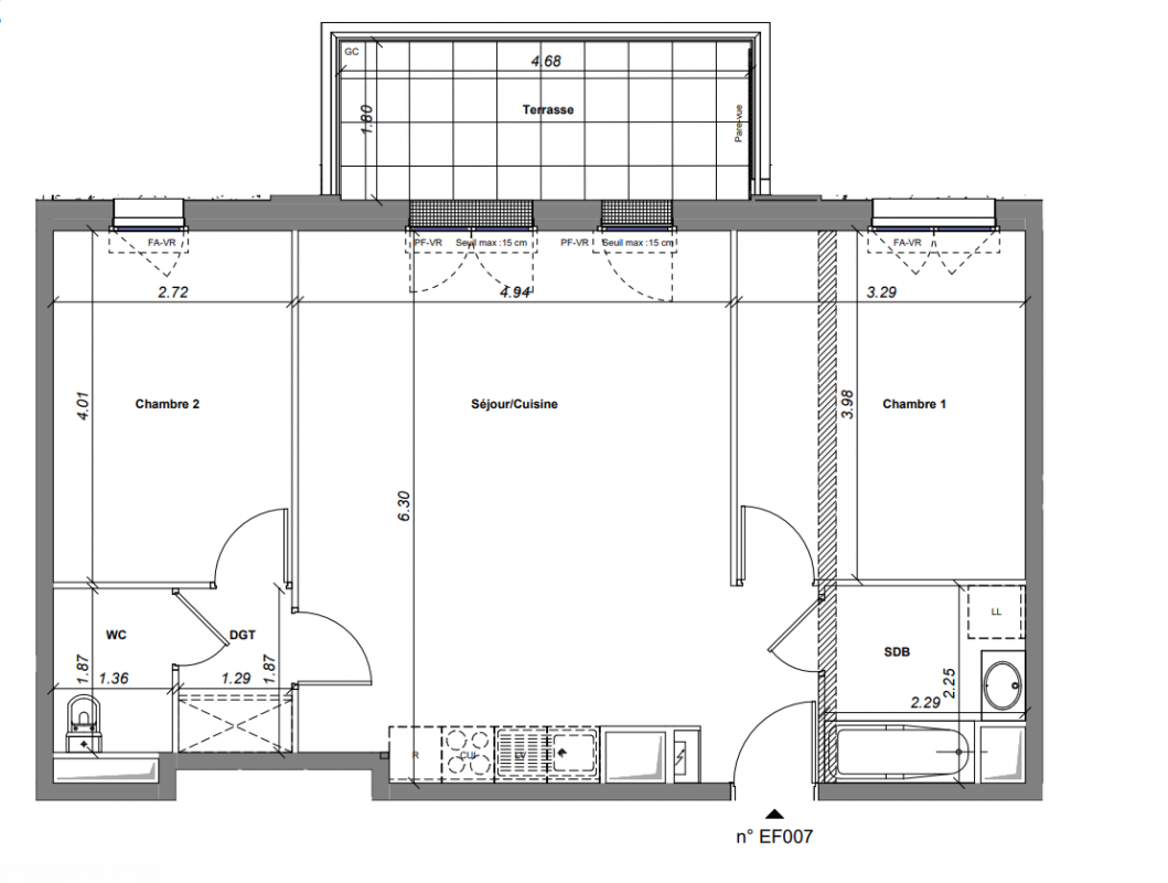 Plan du lot