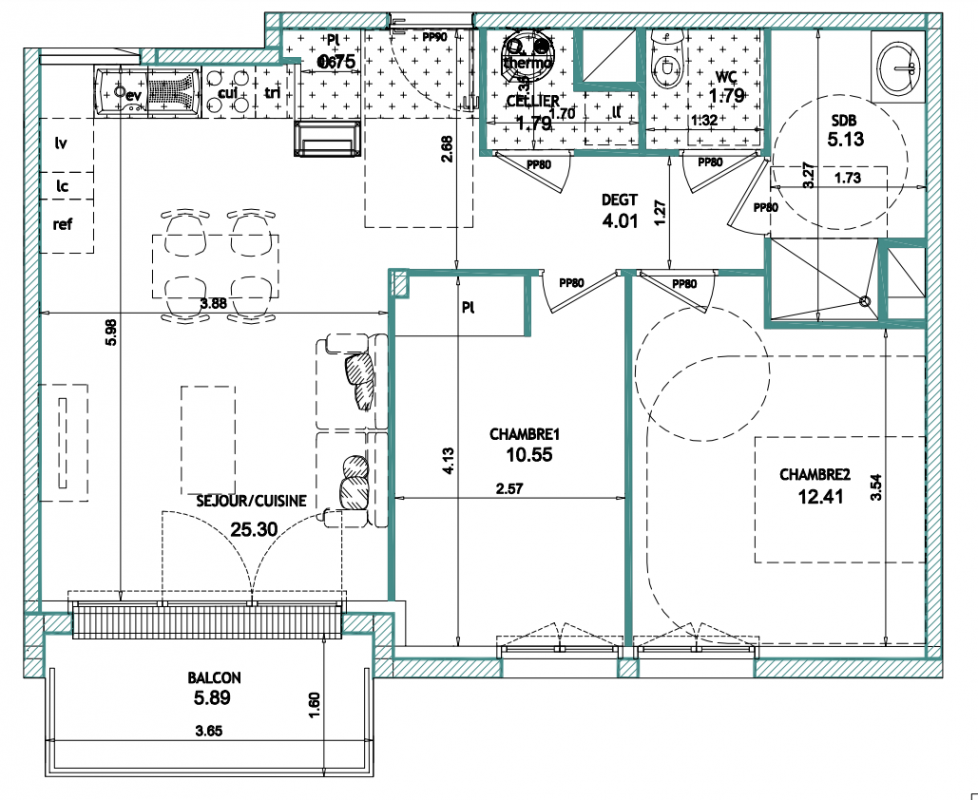 Plan du lot