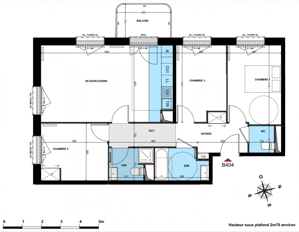 Plan du lot