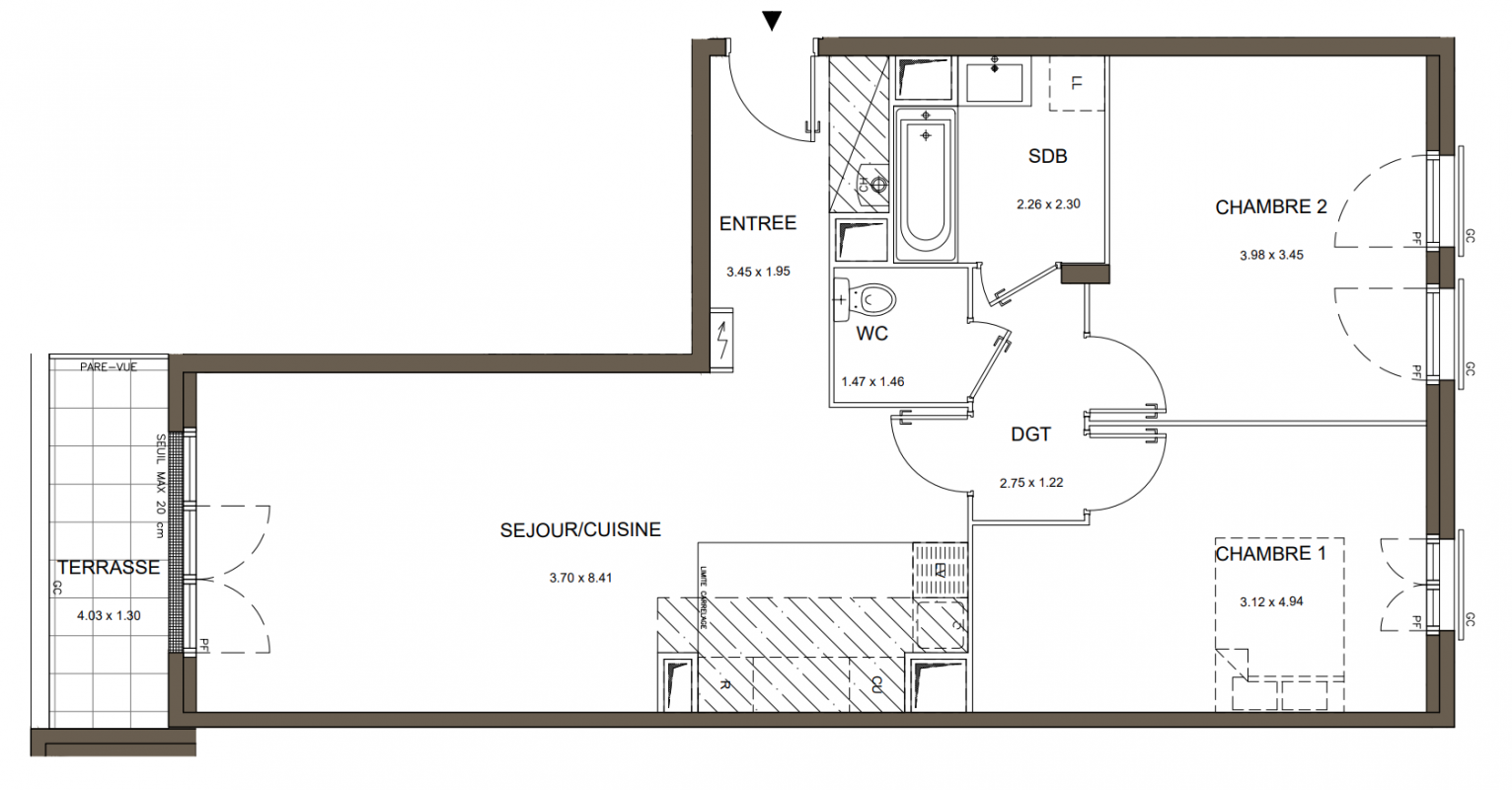 Plan du lot