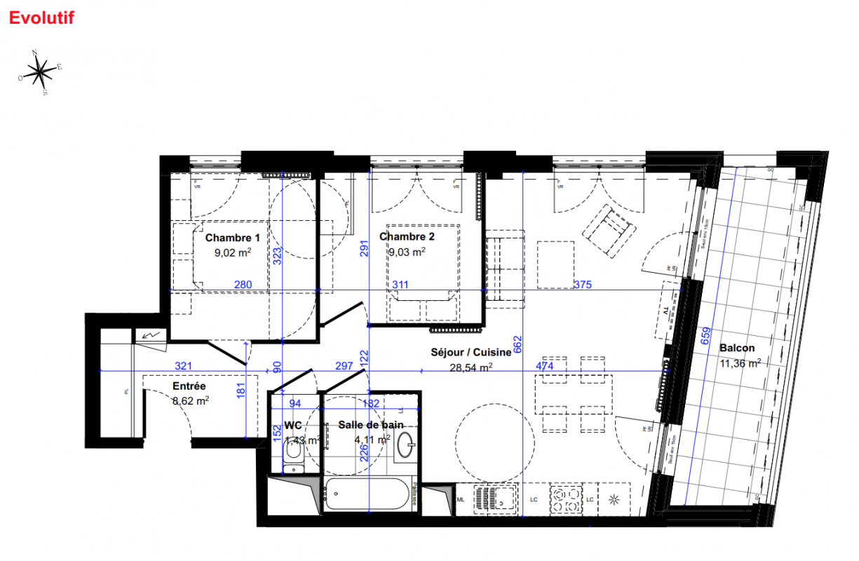 Plan du lot