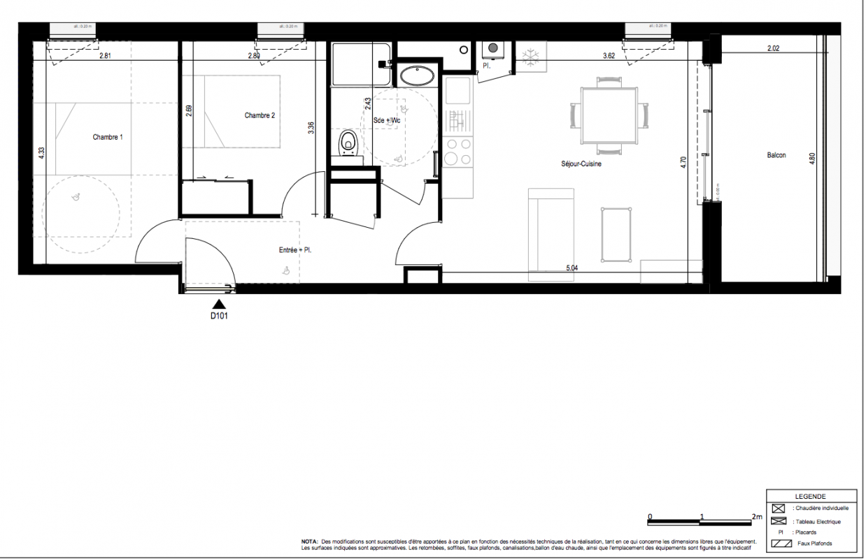 Plan du lot