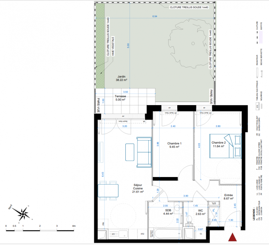 Plan du lot