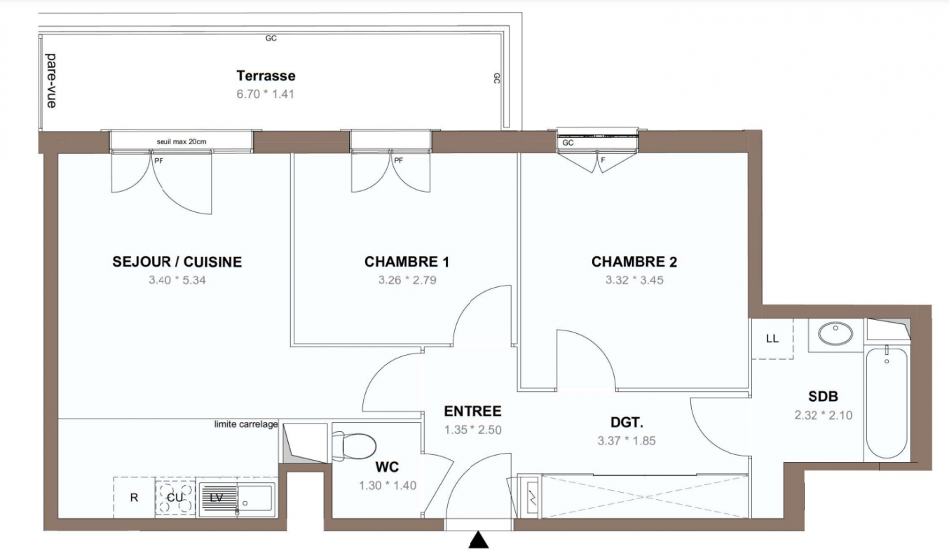 Plan du lot