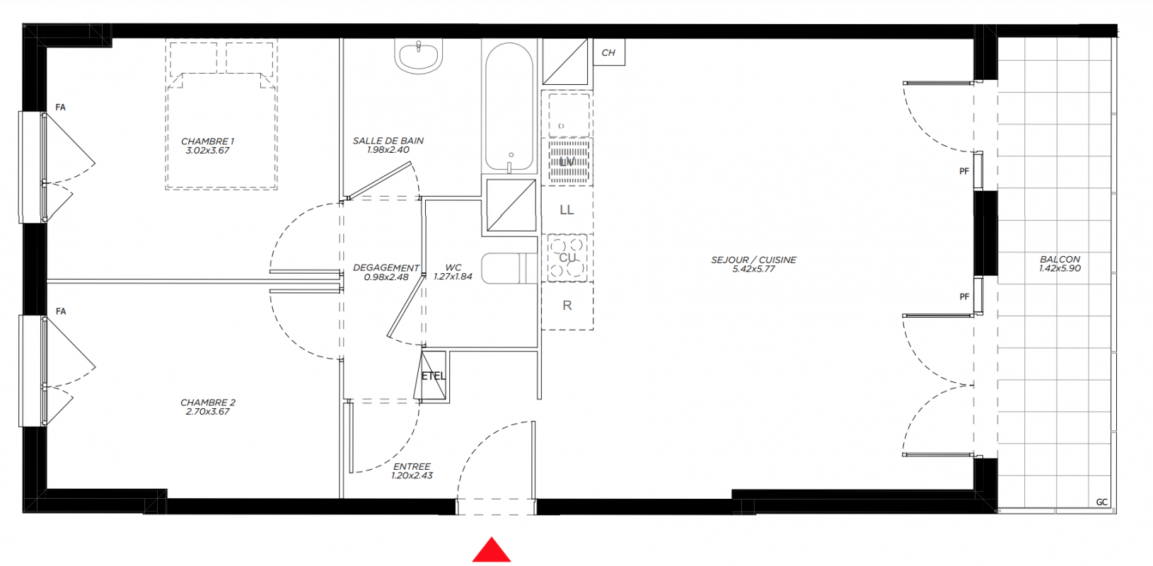 Plan du lot