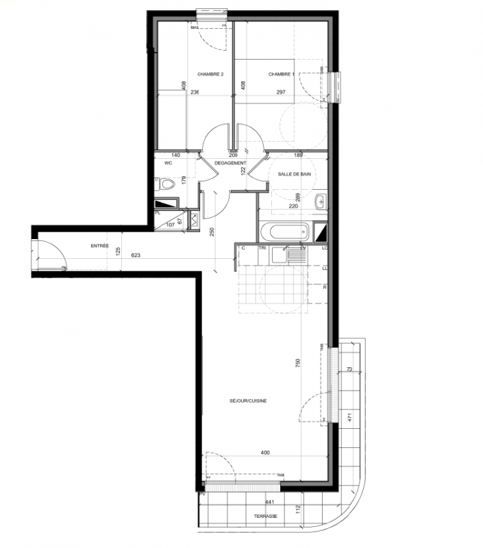 Plan du lot