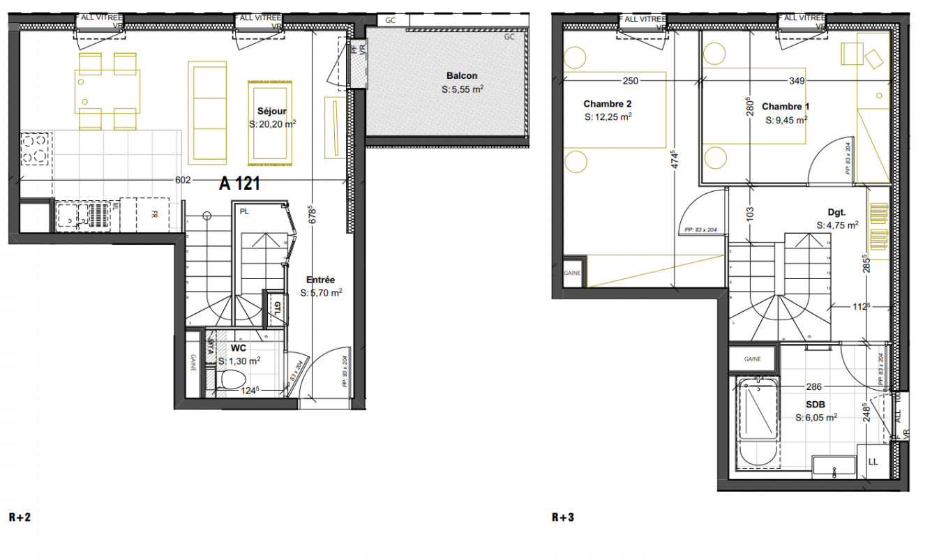 Plan du lot