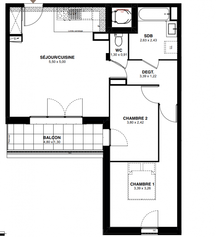 Plan du lot