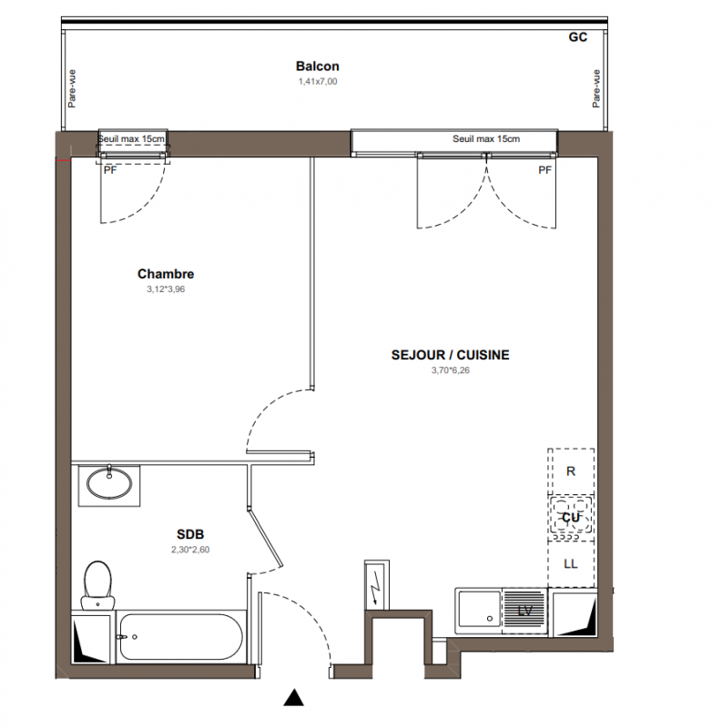 Plan du lot