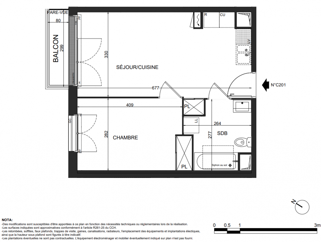 Plan du lot