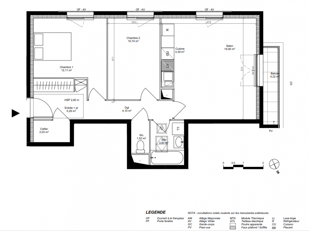 Plan du lot