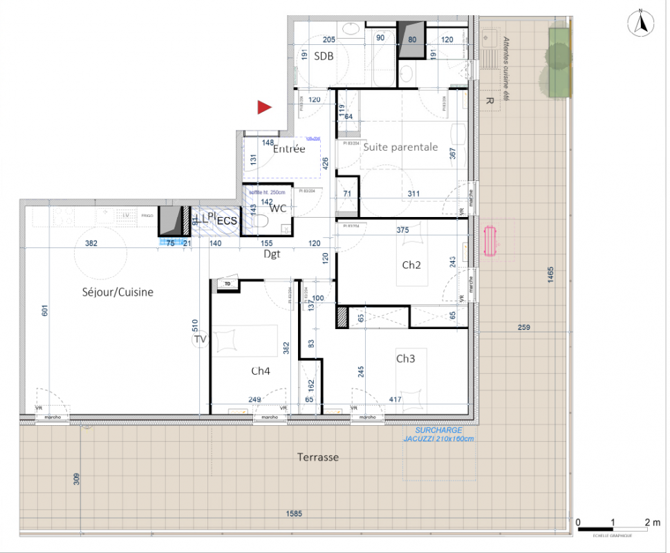 Plan du lot