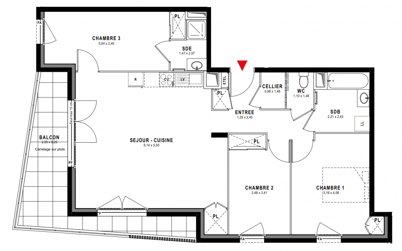Plan du lot