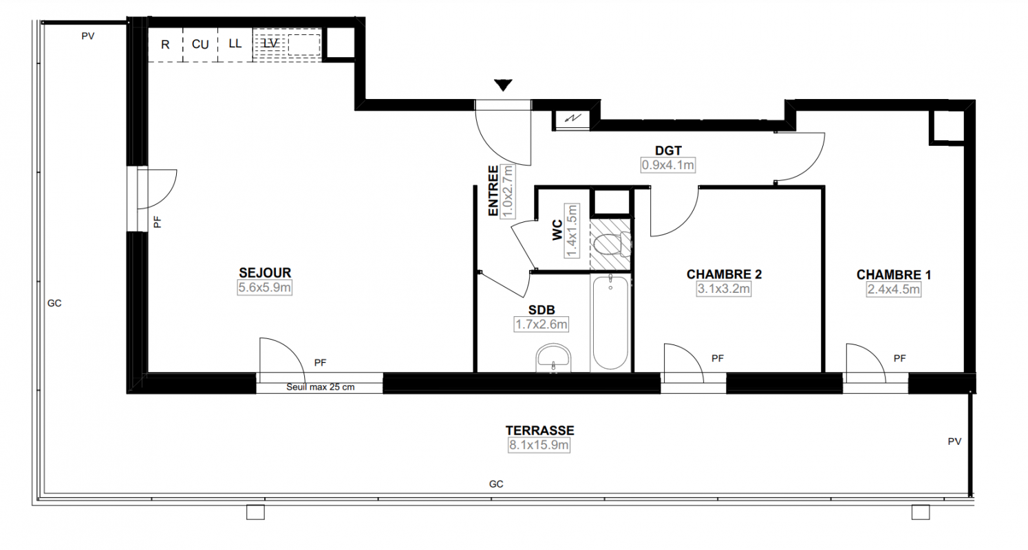 Plan du lot