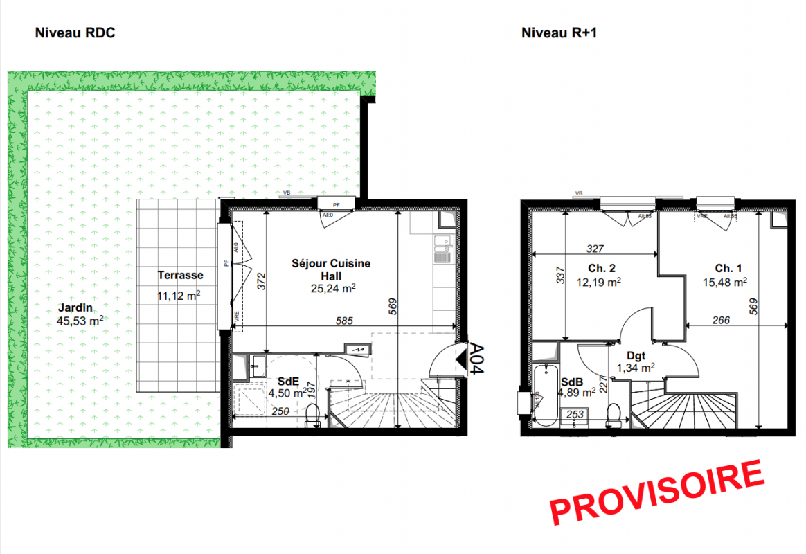 Plan du lot