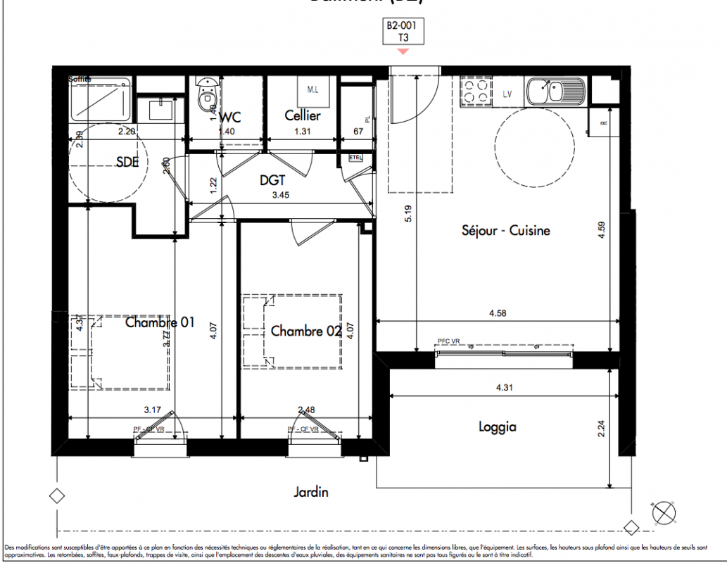 Plan du lot