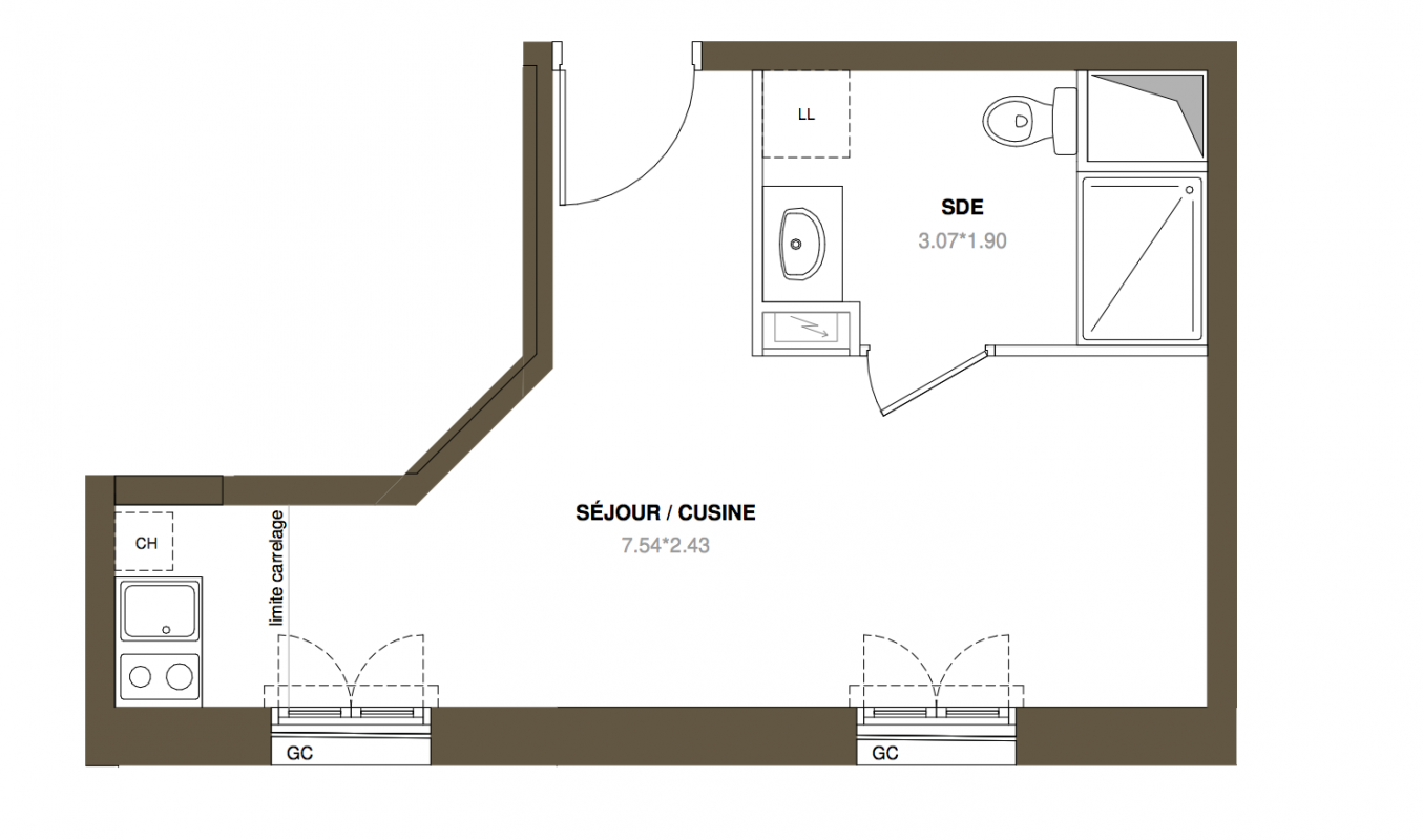 Plan du lot