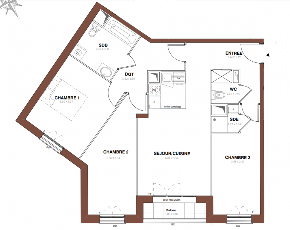 Plan du lot