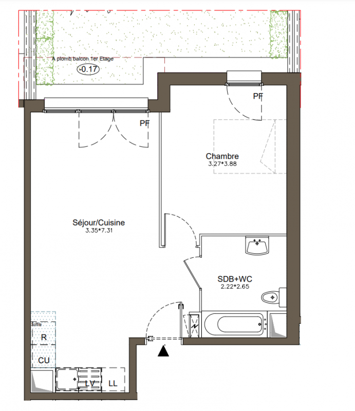 Plan du lot