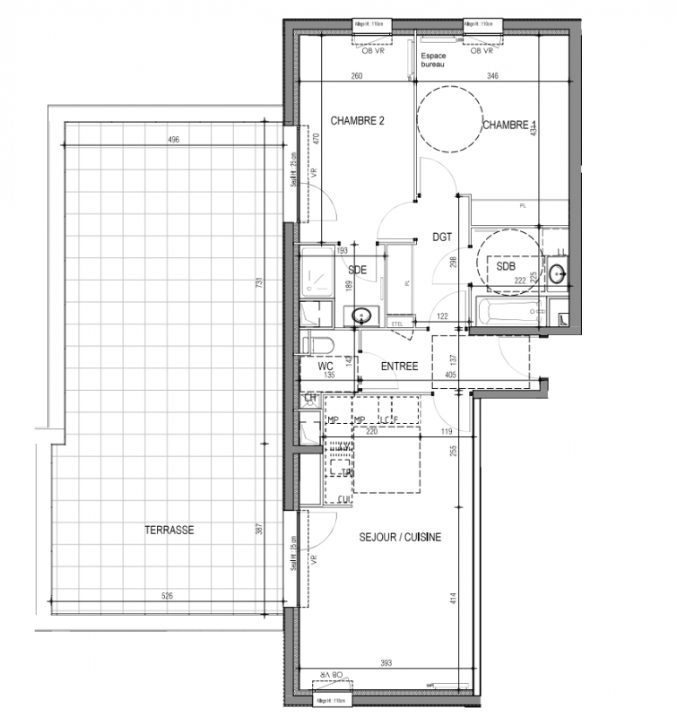 Plan du lot