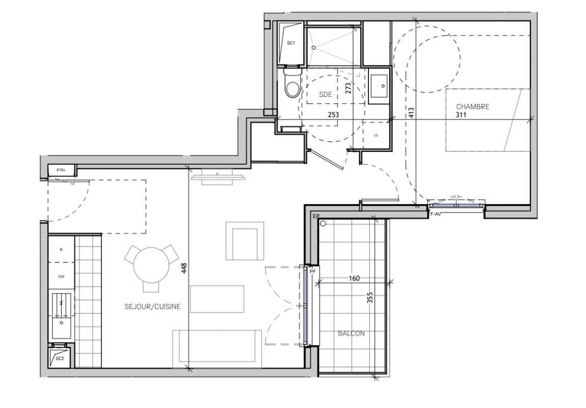 Plan du lot