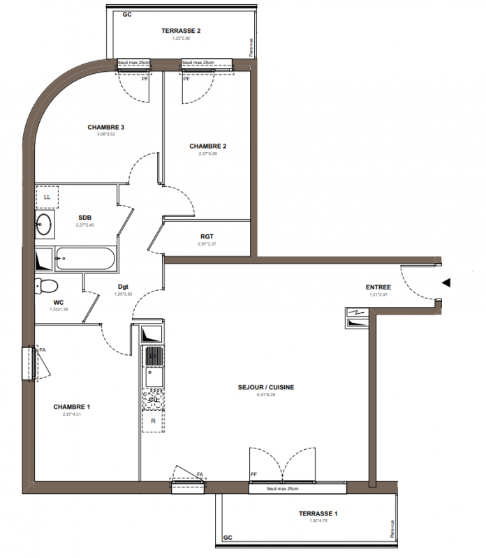 Plan du lot