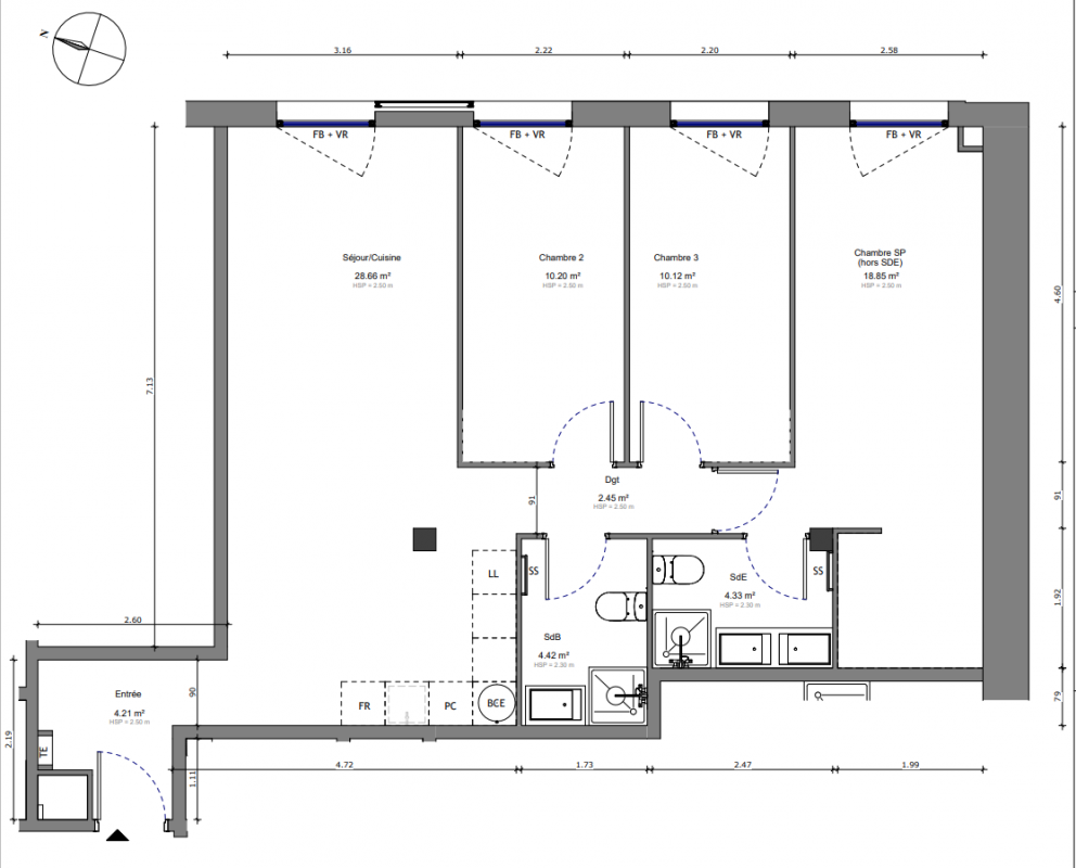Plan du lot