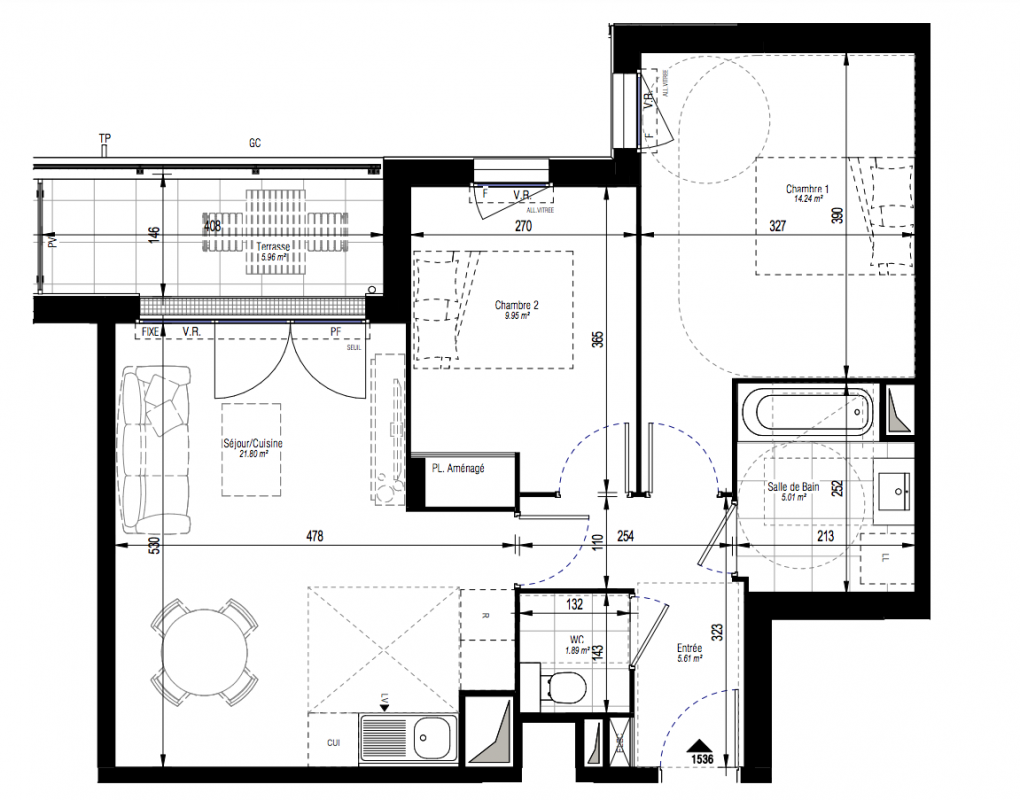 Plan du lot