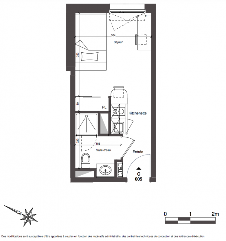ALL SUITES STUDY VILLENAVE D'ORNON - PH 2 - BAT C