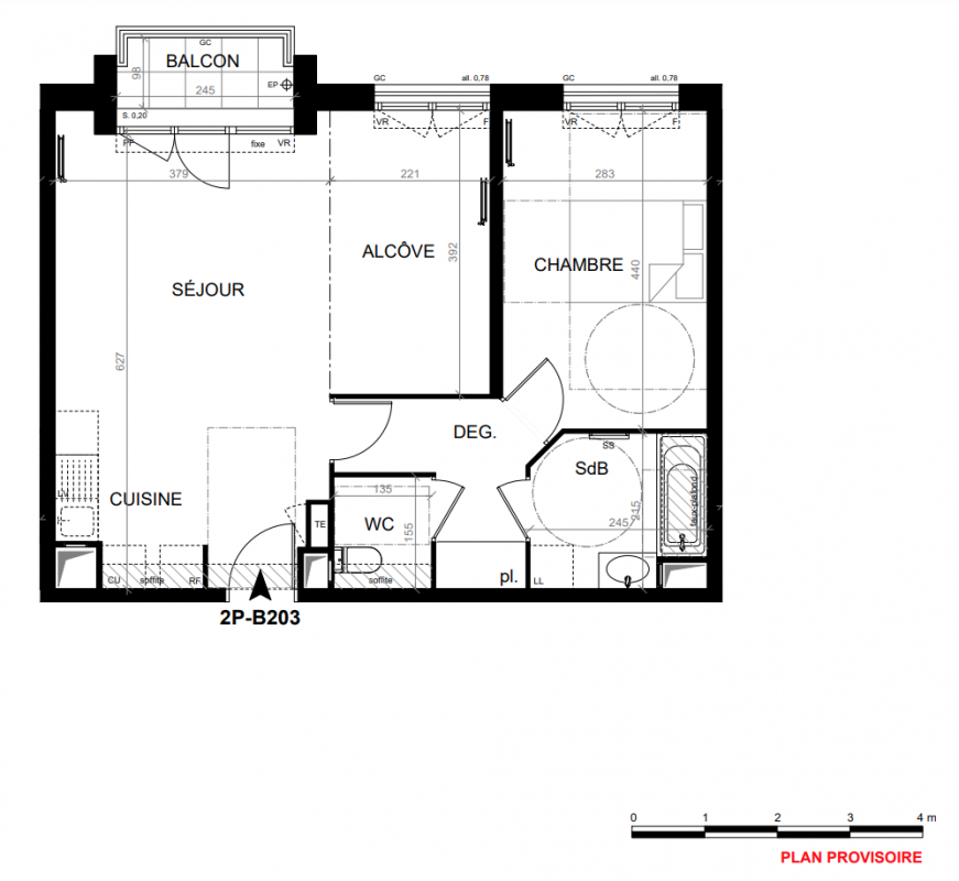 Plan du lot