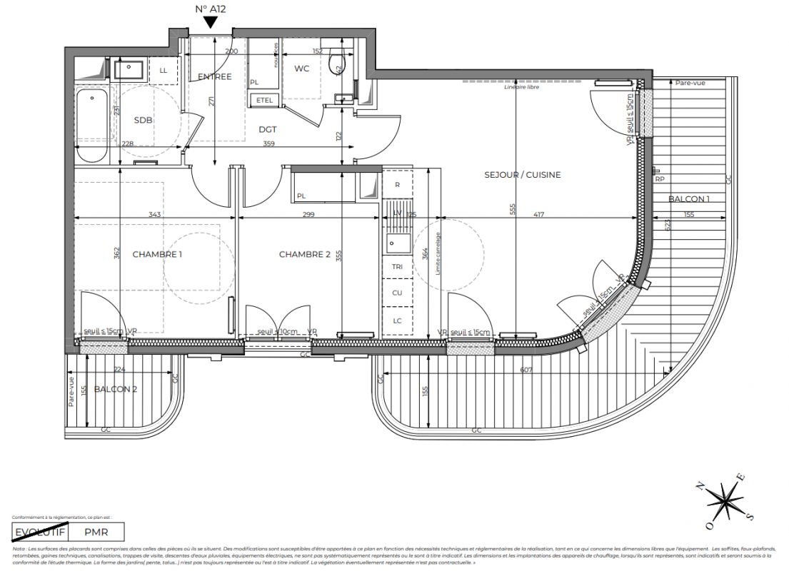 Plan du lot