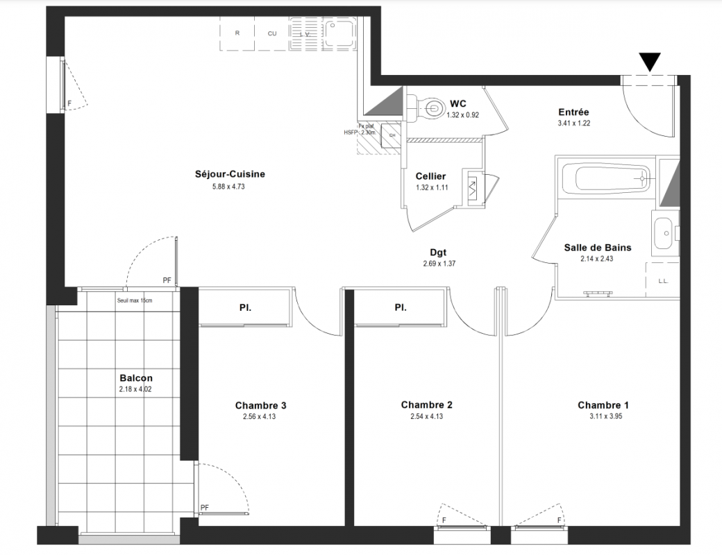 Plan du lot
