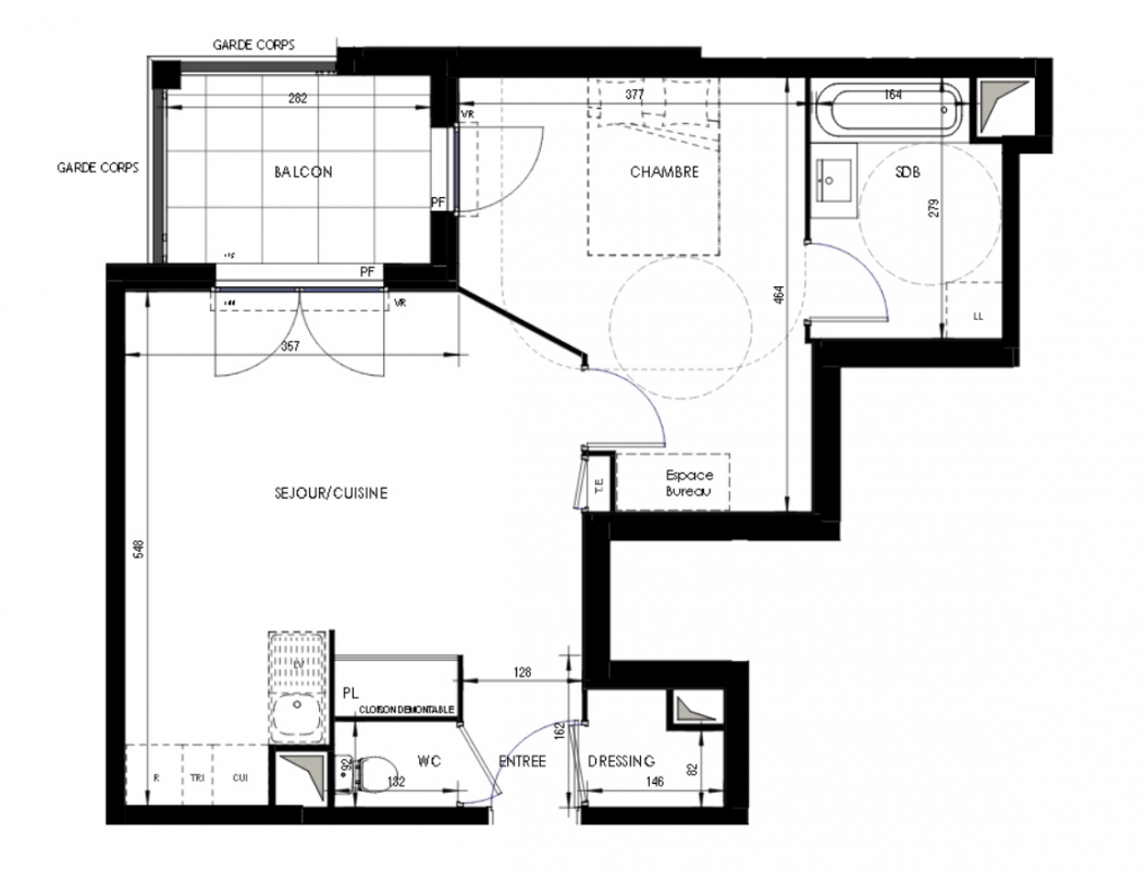 Plan du lot