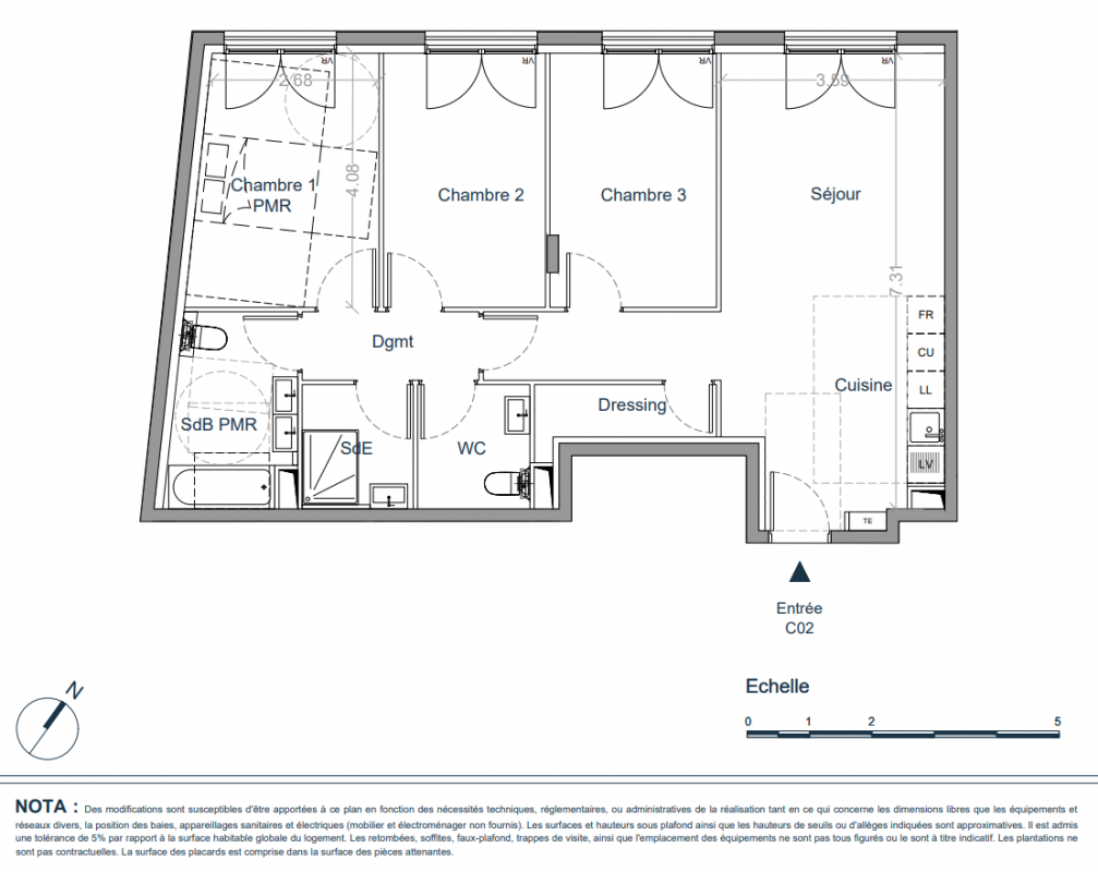 Plan du lot