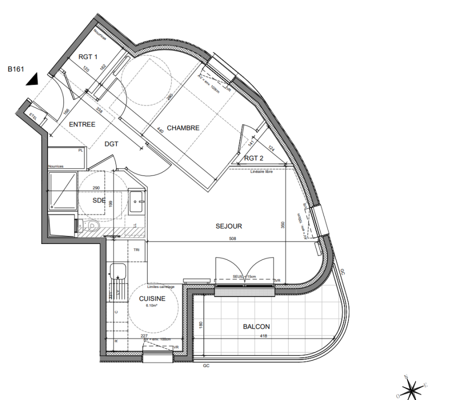 Plan du lot