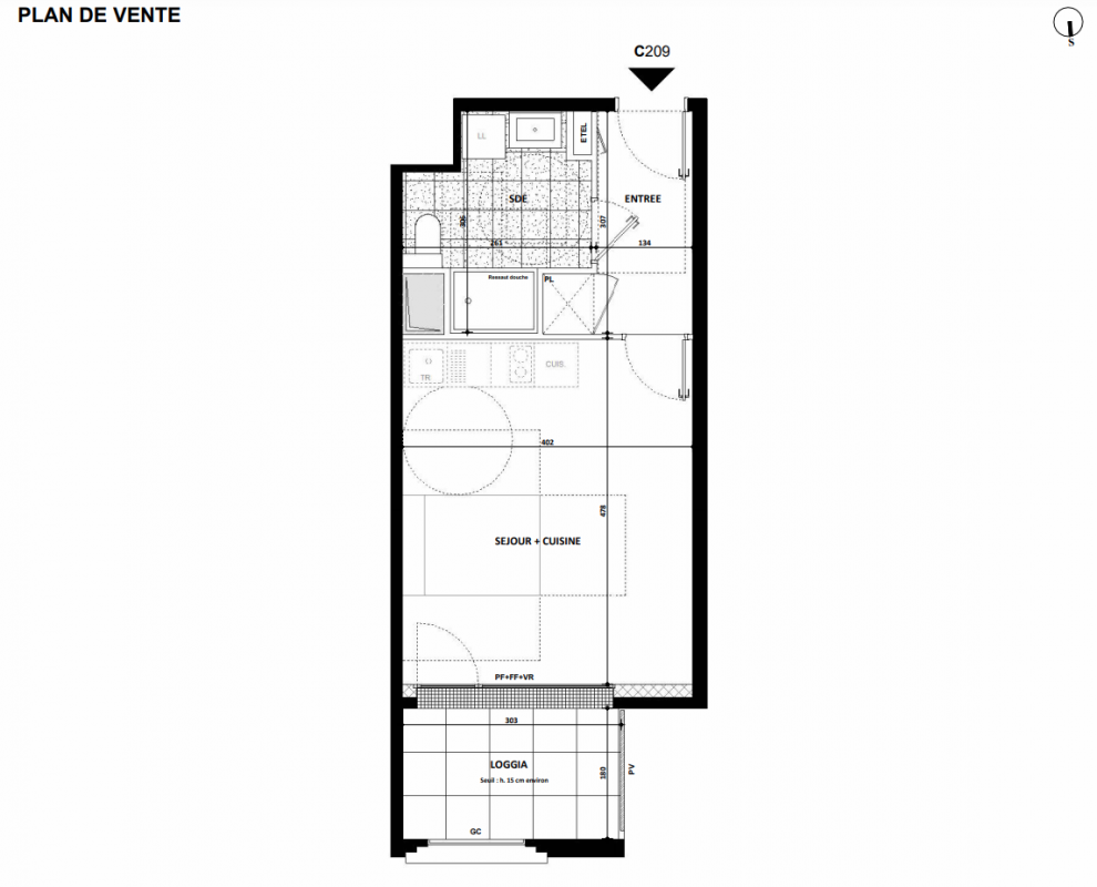 Plan du lot