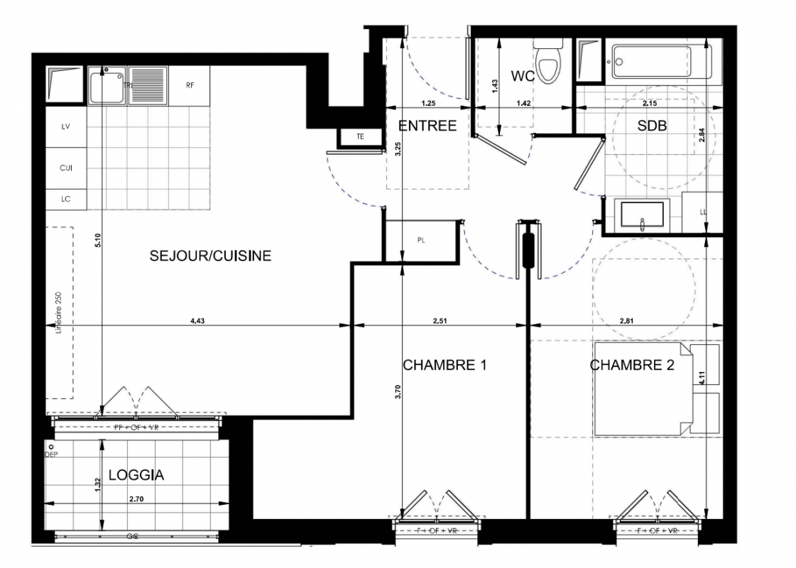 Plan du lot