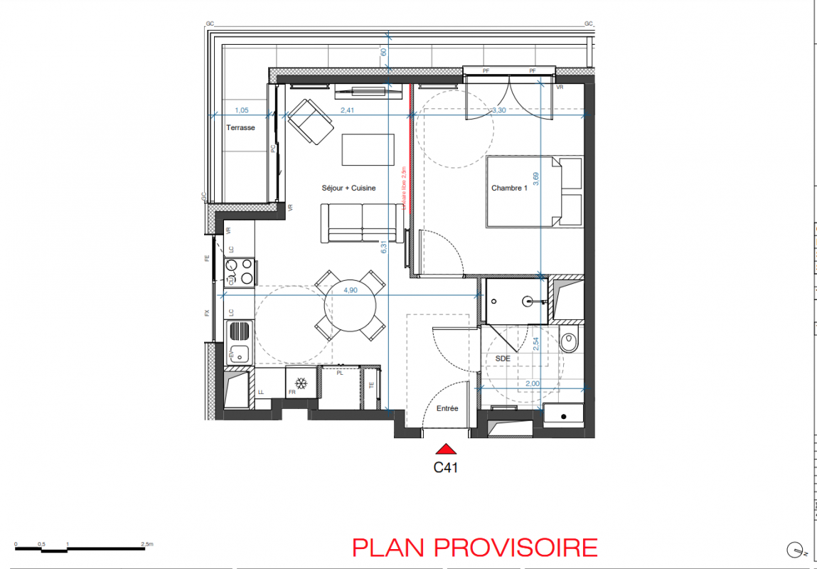 Plan du lot