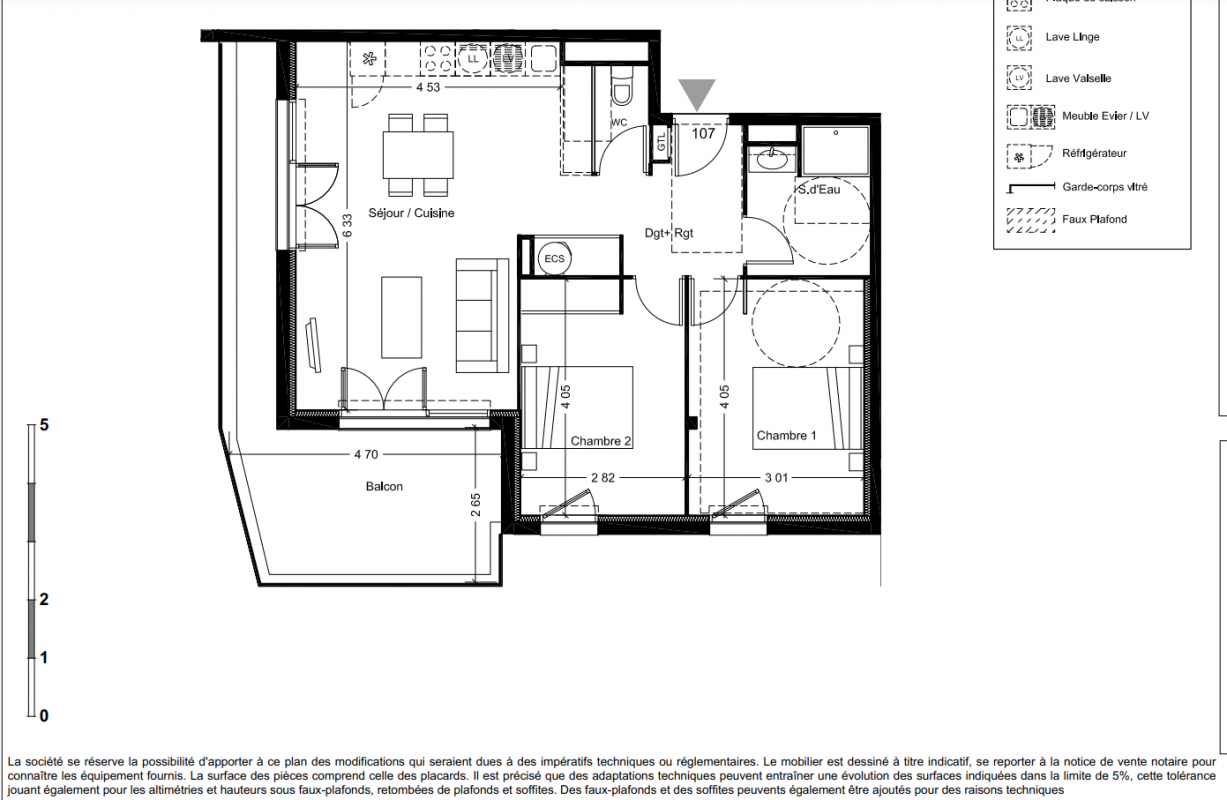 Plan du lot