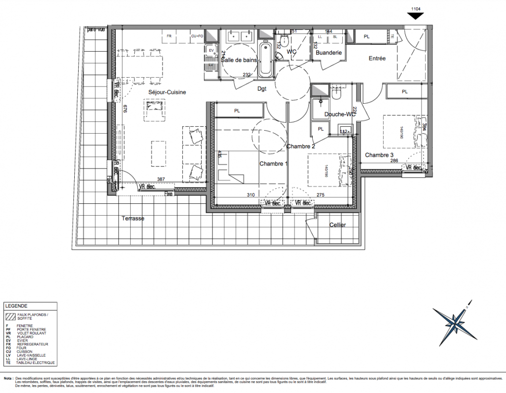 Plan du lot
